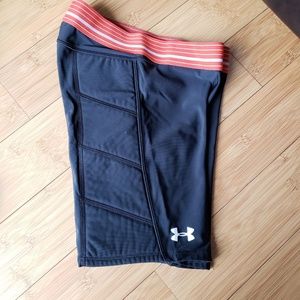 UNDER ARMOUR black sliding shorts XS